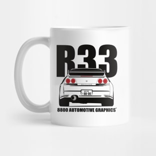 Nissan Skyline R33 Transparent Version Mug